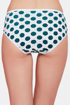 Rosaline Pure Cotton Full Coverage Slim Elastic Brief (Pack of 3)- Polkas n Dot Print — thumbnail 3